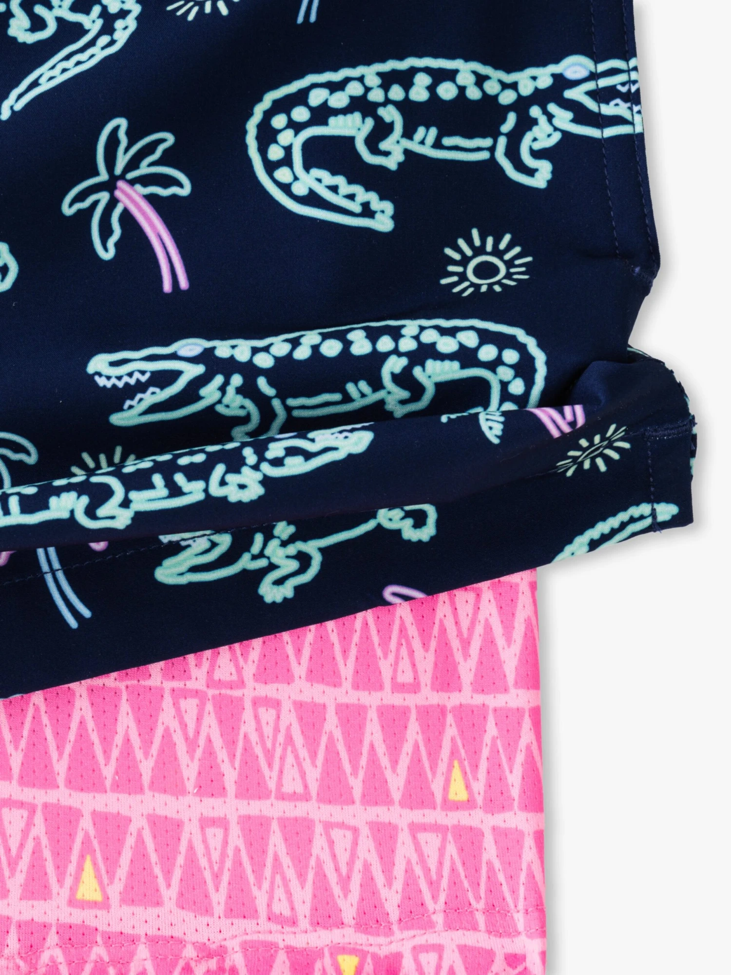 The Neon Glades (Boys Lined Classic Swim Trunk- Shorter) 7 The Neon Glades (Boys Lined Classic Swim Trunk- Shorter) - Image 7