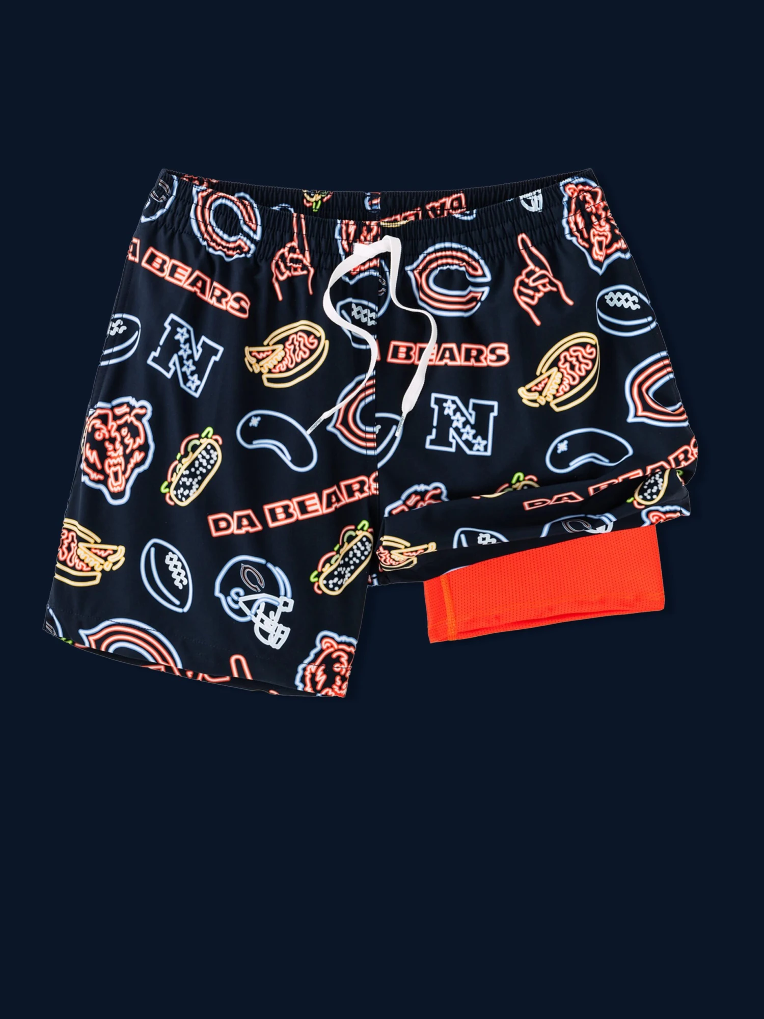 The Neon Bears 5.5" (NFL Classic Lined Swim Trunks) 1 The Neon Bears 5.5" (NFL Classic Lined Swim Trunks)