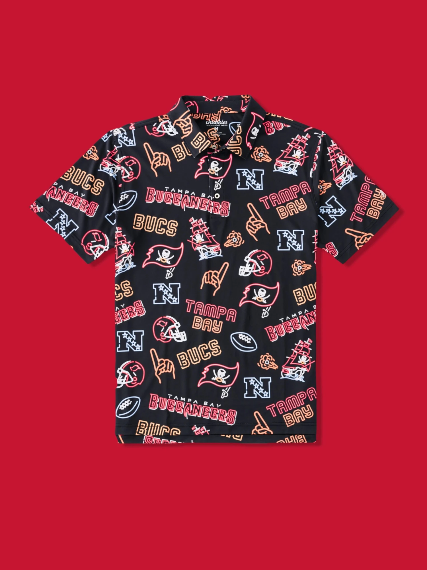 The Neon Buccaneers (NFL Performance Polo) 1 The Neon Buccaneers (NFL Performance Polo)