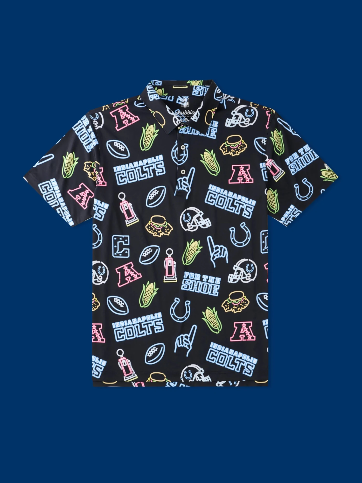 The Neon Colts (NFL Performance Polo) 1 The Neon Colts (NFL Performance Polo)