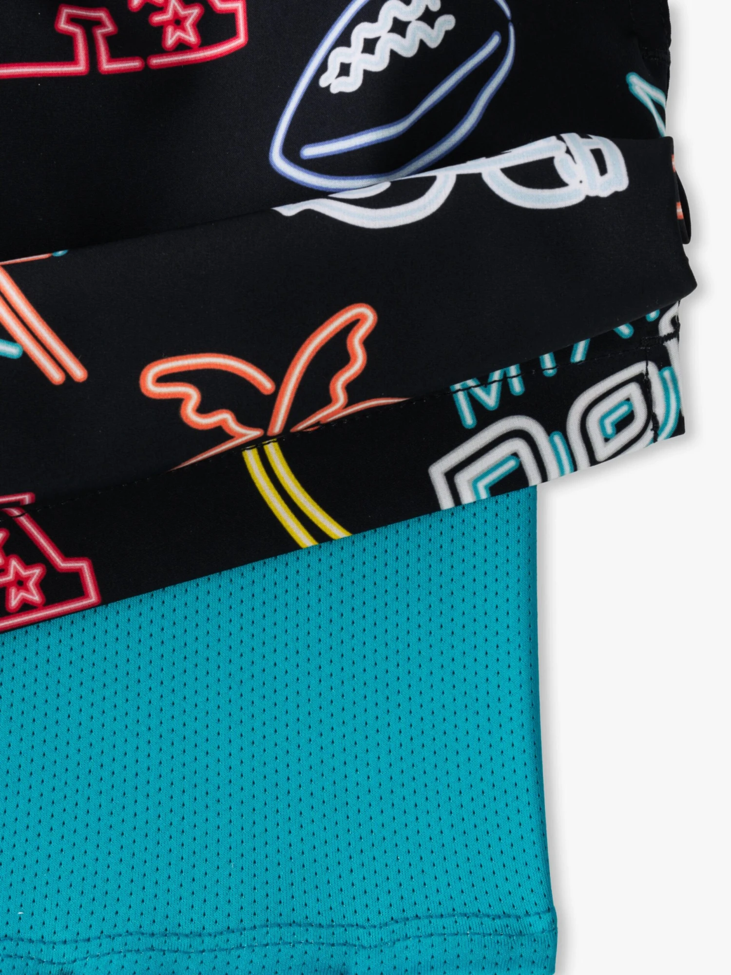 The Neon Dolphins 5.5" (NFL Classic Lined Swim Trunks) 3 The Neon Dolphins 5.5" (NFL Classic Lined Swim Trunks) - Image 3