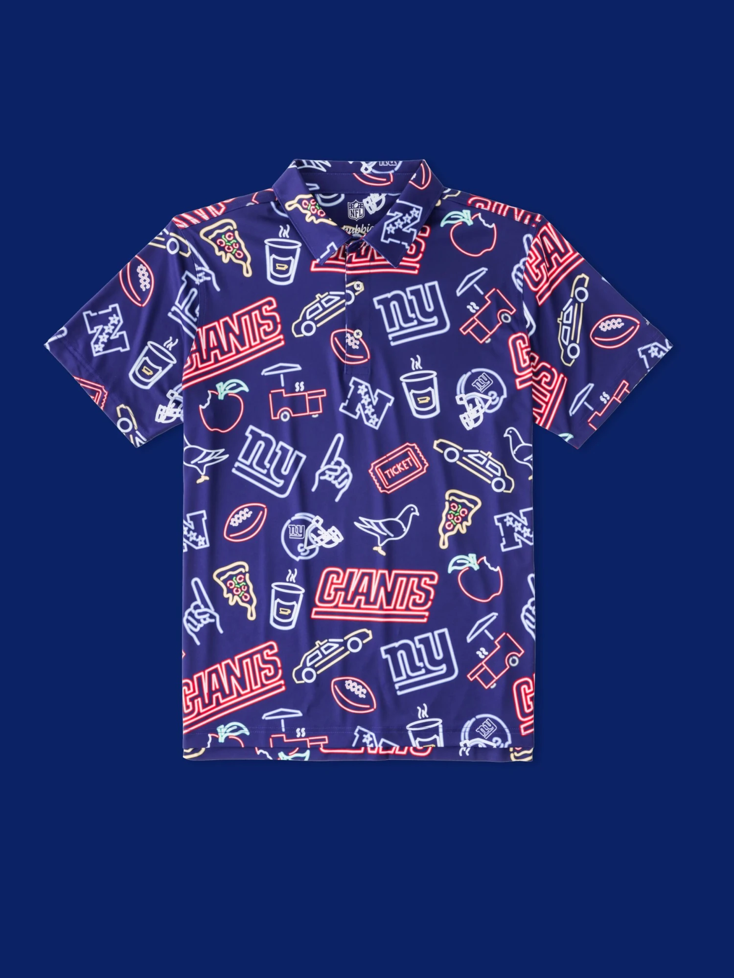 The Neon Giants (NFL Performance Polo) 1 The Neon Giants (NFL Performance Polo)