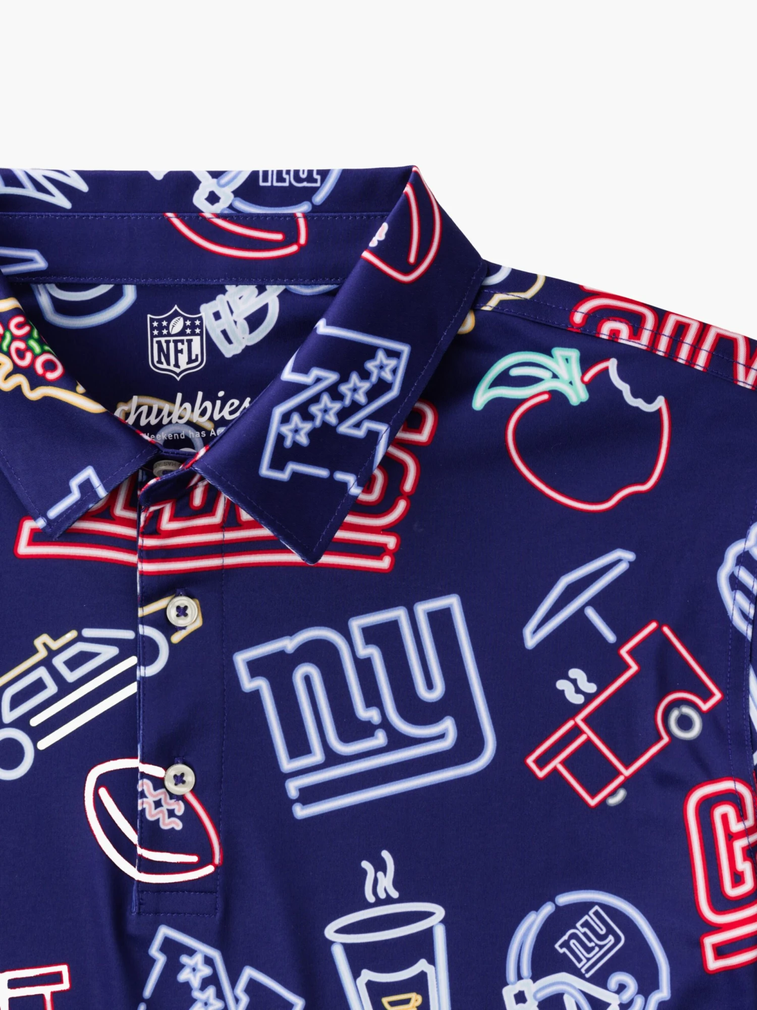 The Neon Giants (NFL Performance Polo) 2 The Neon Giants (NFL Performance Polo) - Image 2