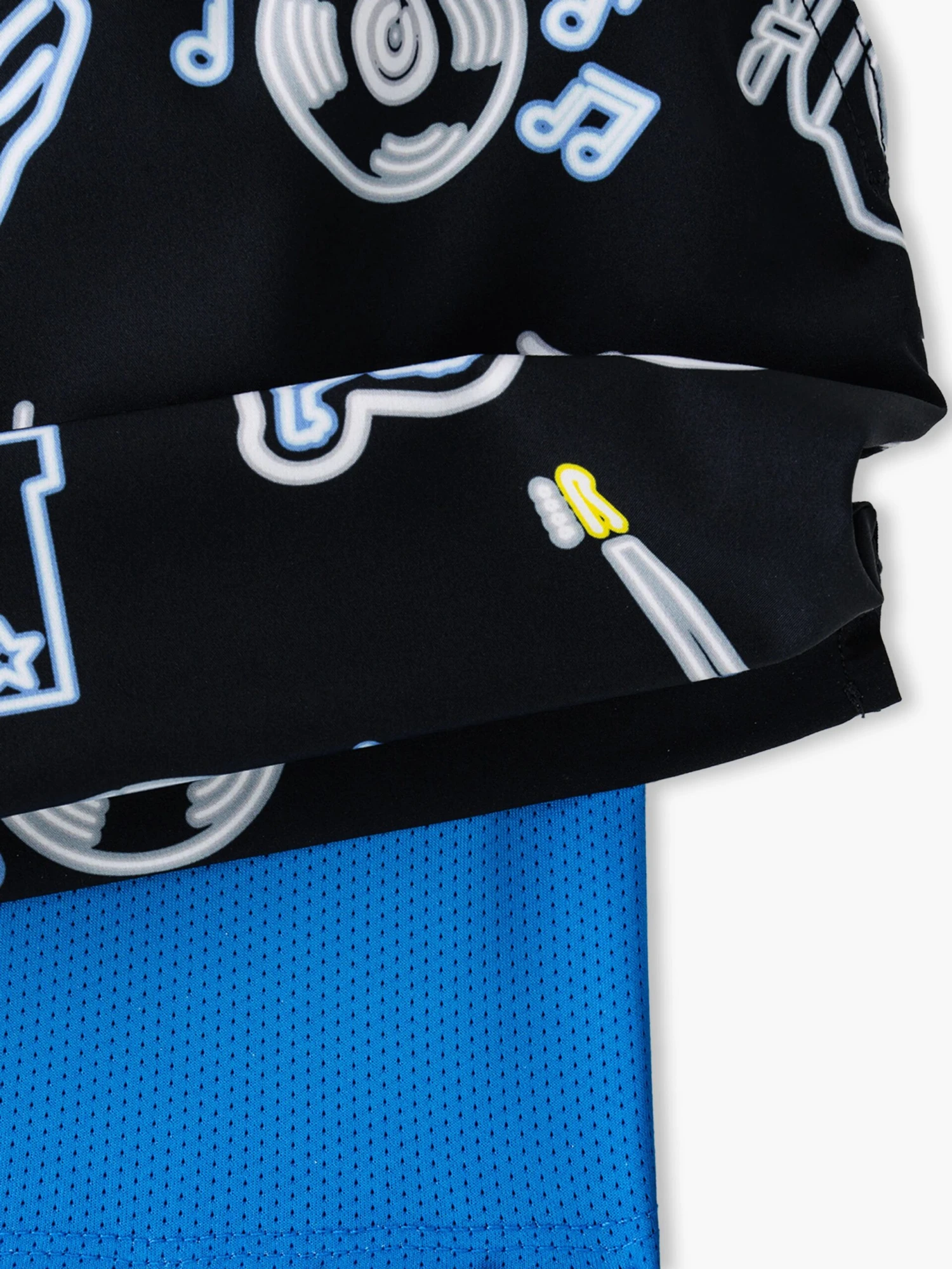 The Neon Lions 5.5" (NFL Classic Lined Swim Trunks) 2 The Neon Lions 5.5" (NFL Classic Lined Swim Trunks) - Image 2