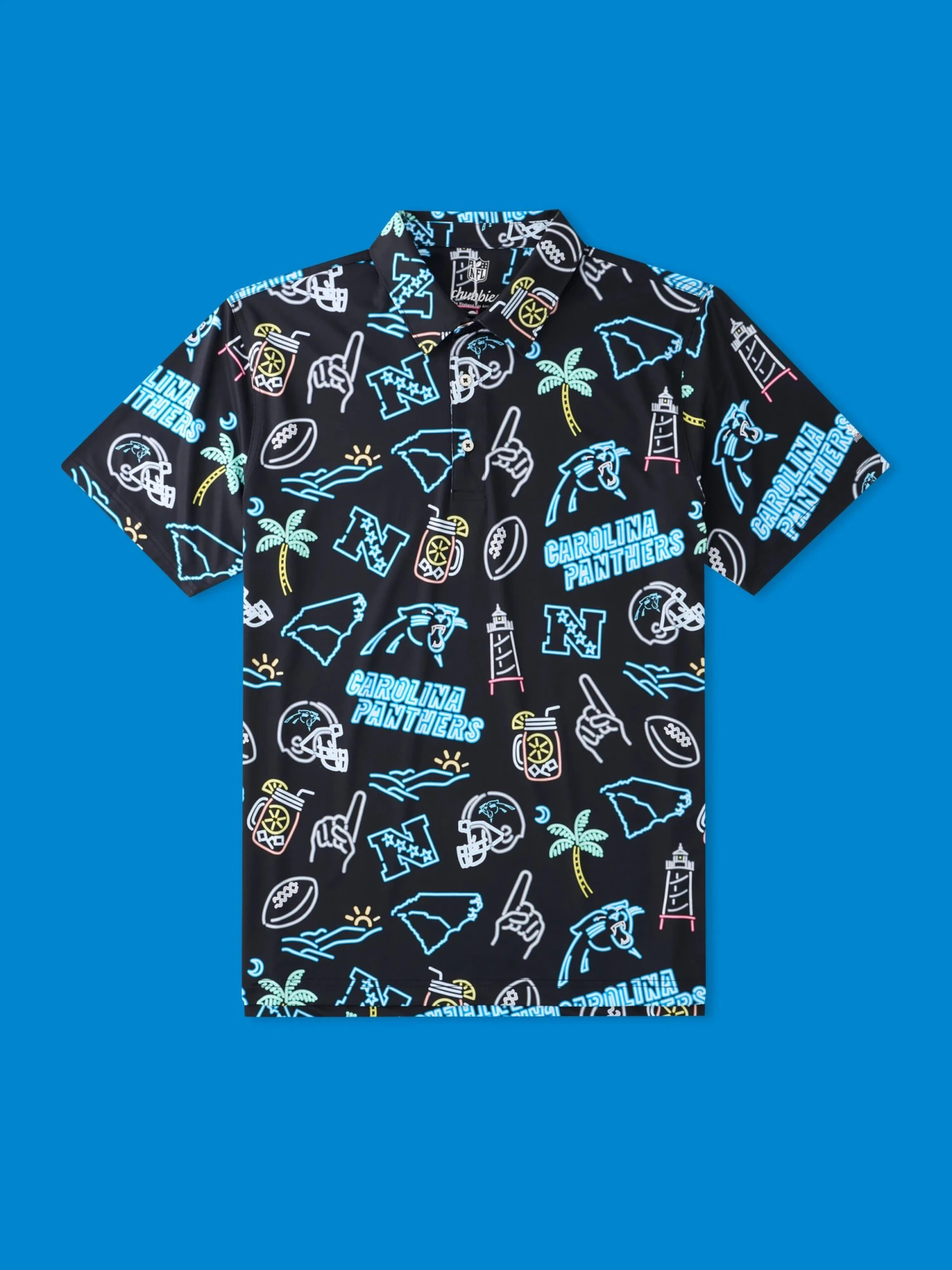The Neon Panthers (NFL Performance Polo) 1 The Neon Panthers (NFL Performance Polo)
