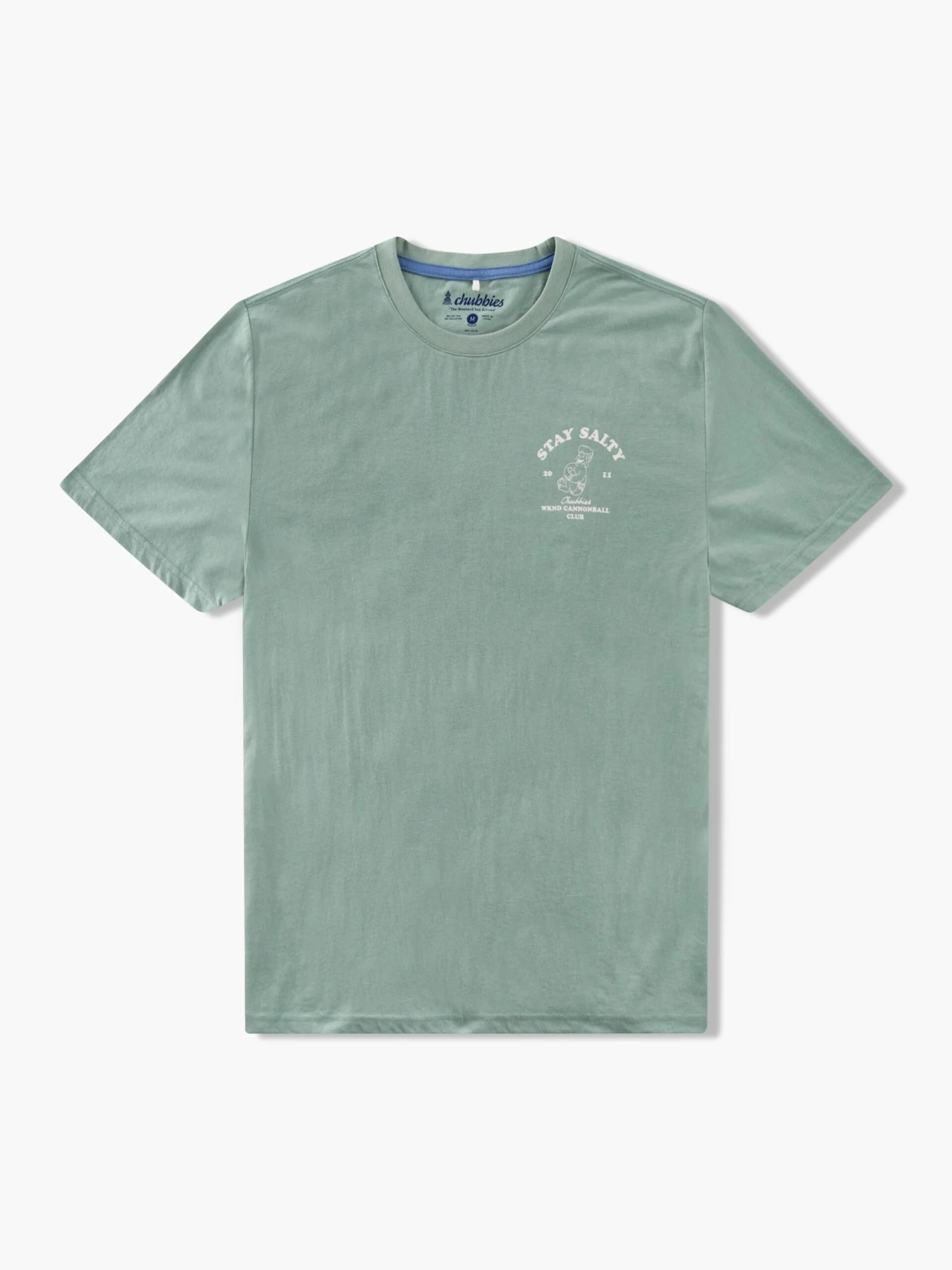 The Saltwater Swimmer (Non Pocket Graphic T-Shirt) - Olive 6 The Saltwater Swimmer (Non Pocket Graphic T-Shirt) - Olive - Image 6